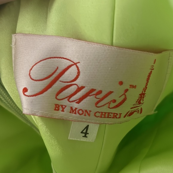 Formal Tea Length Beaded Dress - Picture 4 of 4